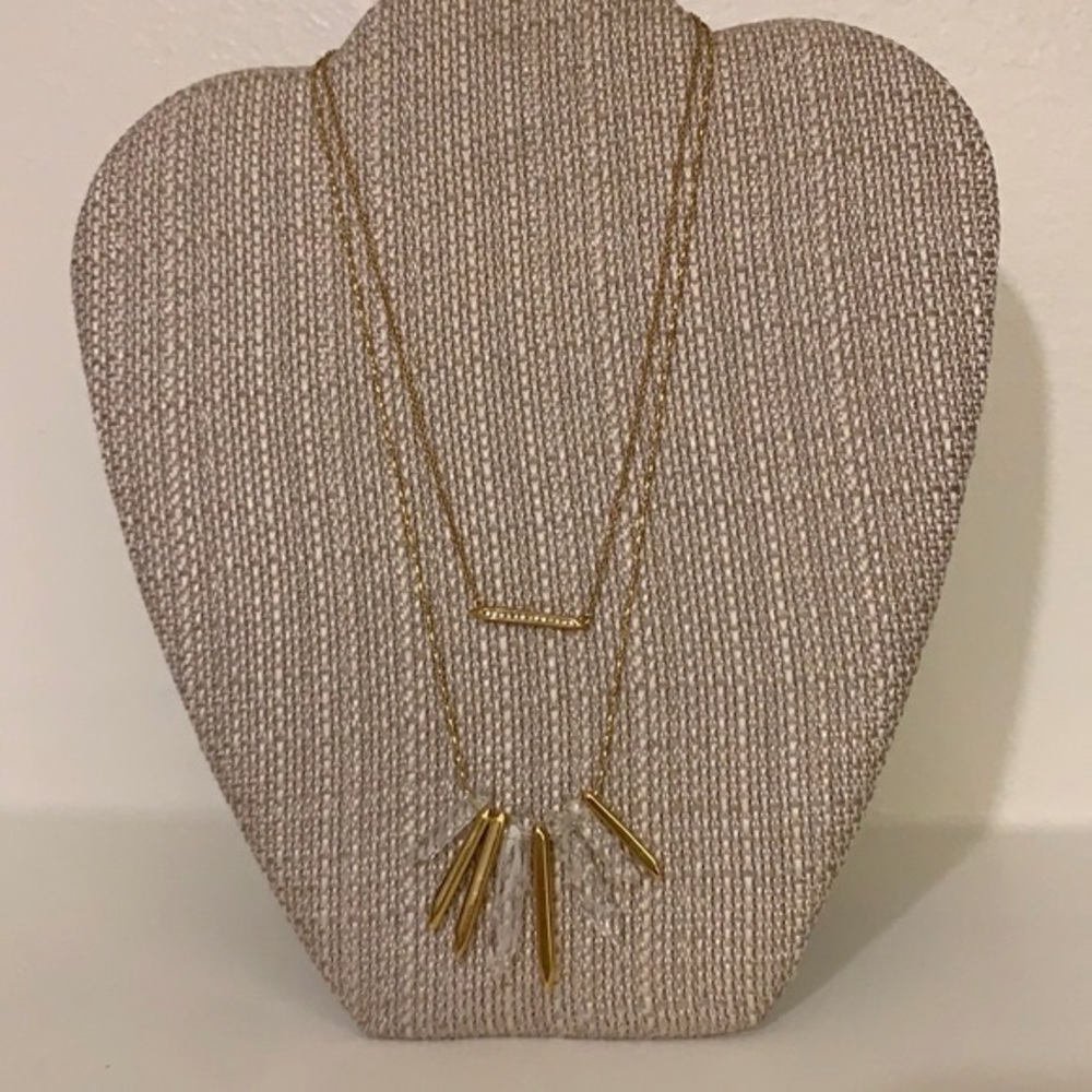 Stella & Dot Rebel Cluster Necklace